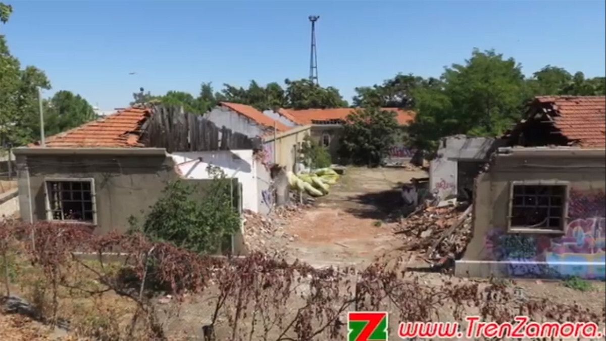 Derrumbe estacion zamora grupo tren