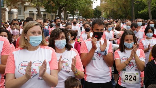 La consejera de Familia e Igualdad de Oportunidades, Isabel Blanco, participó en la carrera