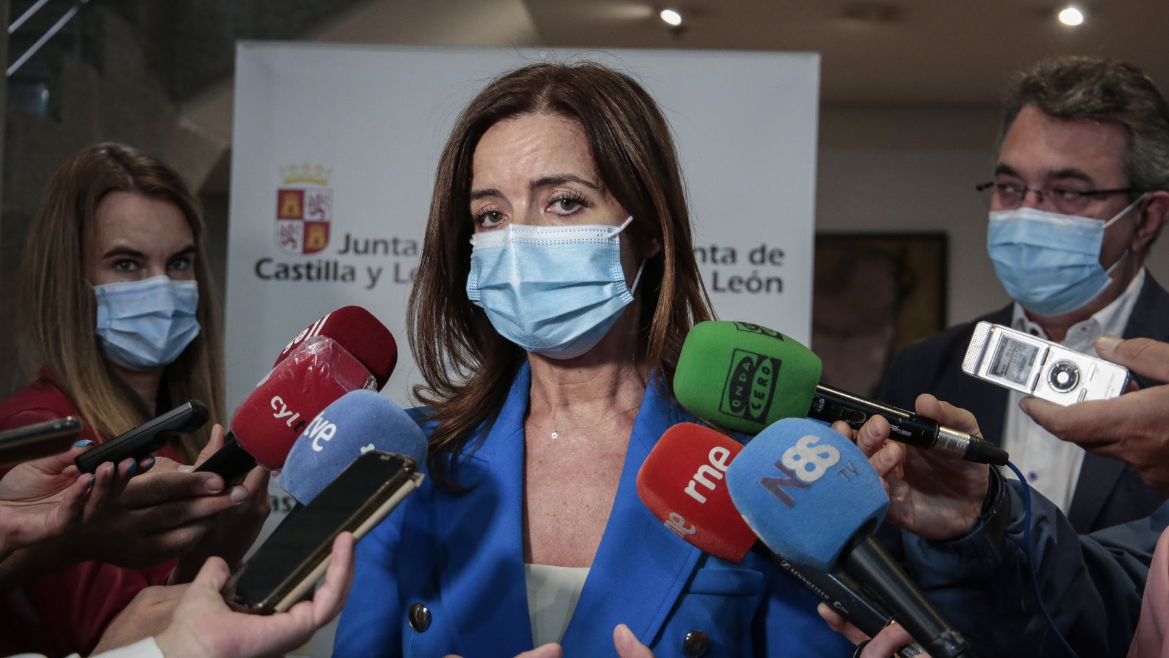 La consejera de Empleo e Industria Ana Carlota Amigo