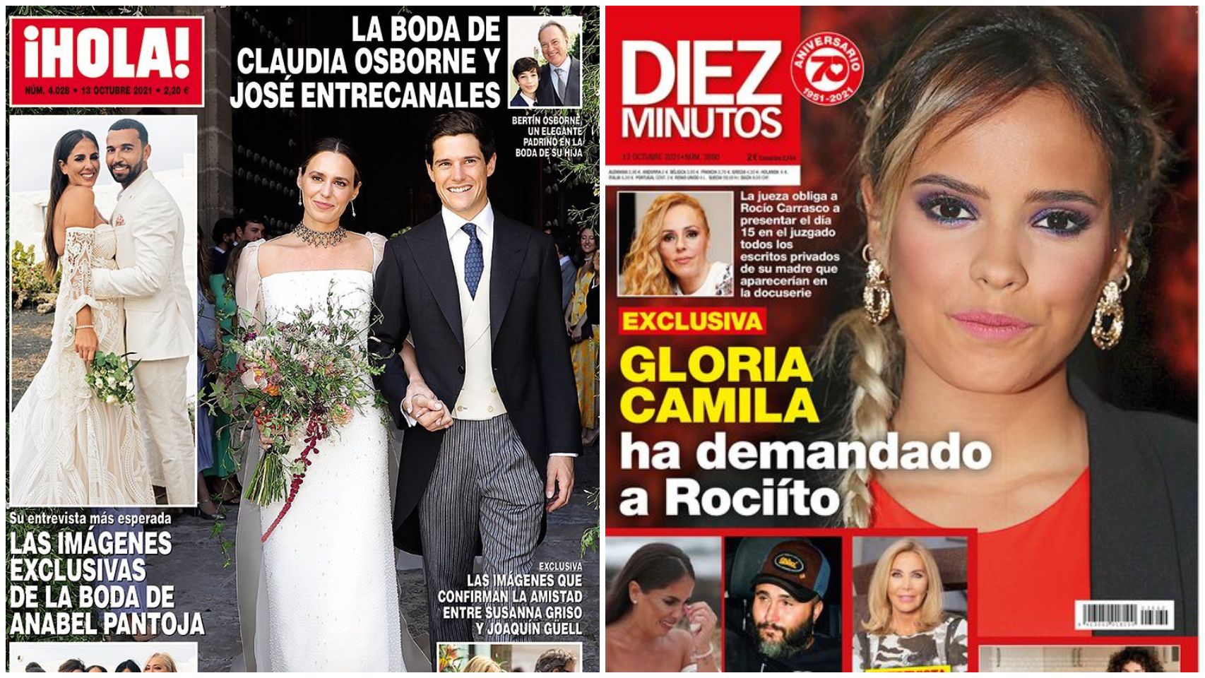 Estas son las revistas de este miércoles.