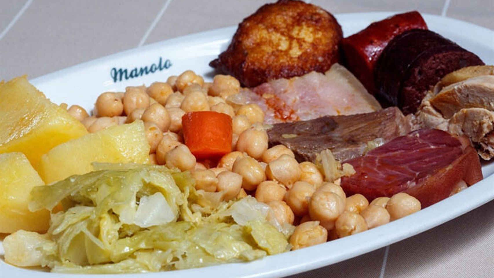Un cocido maragato.