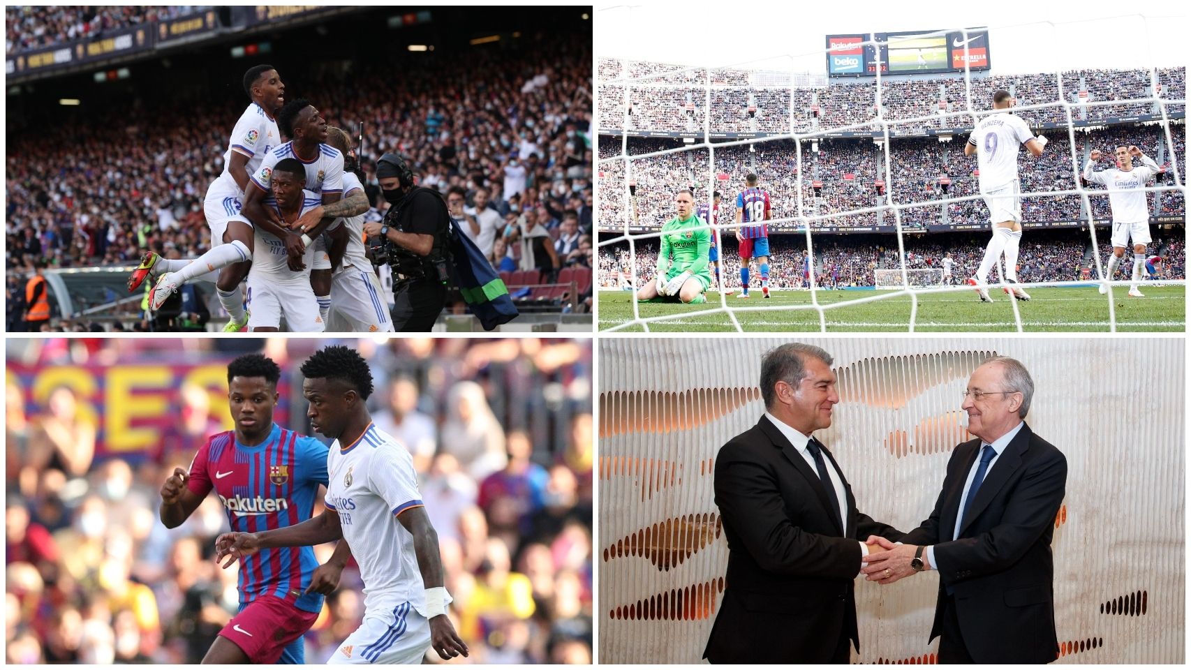 El Real Madrid se lleva El Clásico contra el Barça