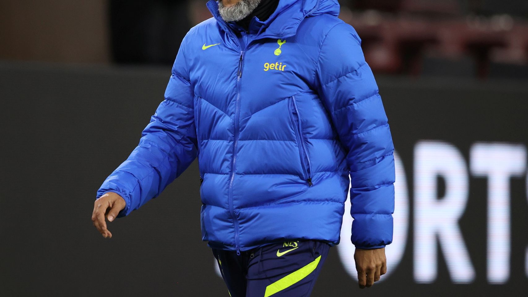 Nuno Espirito Santo, durante un partido con el Tottenham