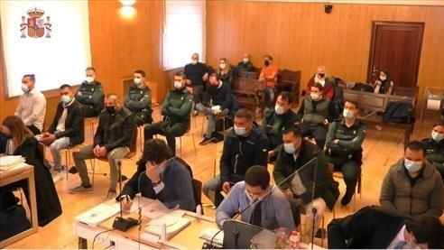Una de las jornadas del juicio por el Crimen de la Circular