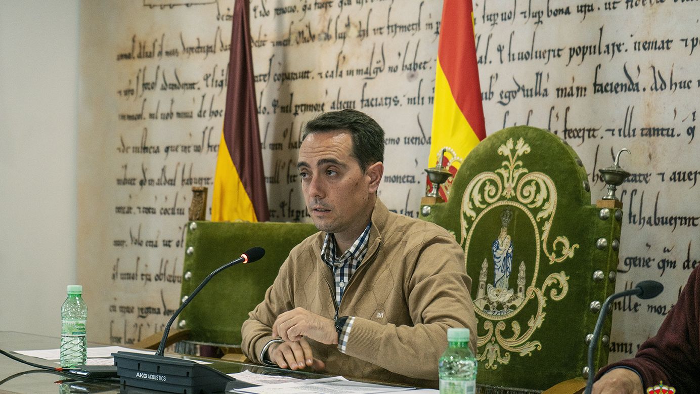 El alcalde de Benavente, Luciano Huerga