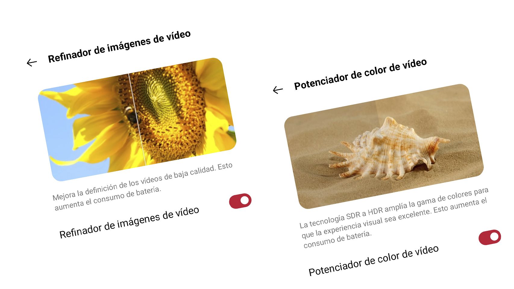 Mejora la calidad de vídeo de realme
