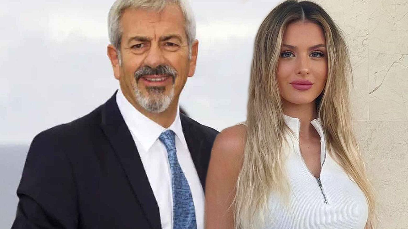 Carlos Sobera y Arianna Aragón, en un montaje de Jaleos.