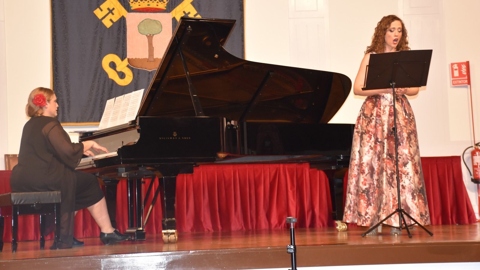Olaya Hernando y Paula Mendoza, en el Conde Ansúrez