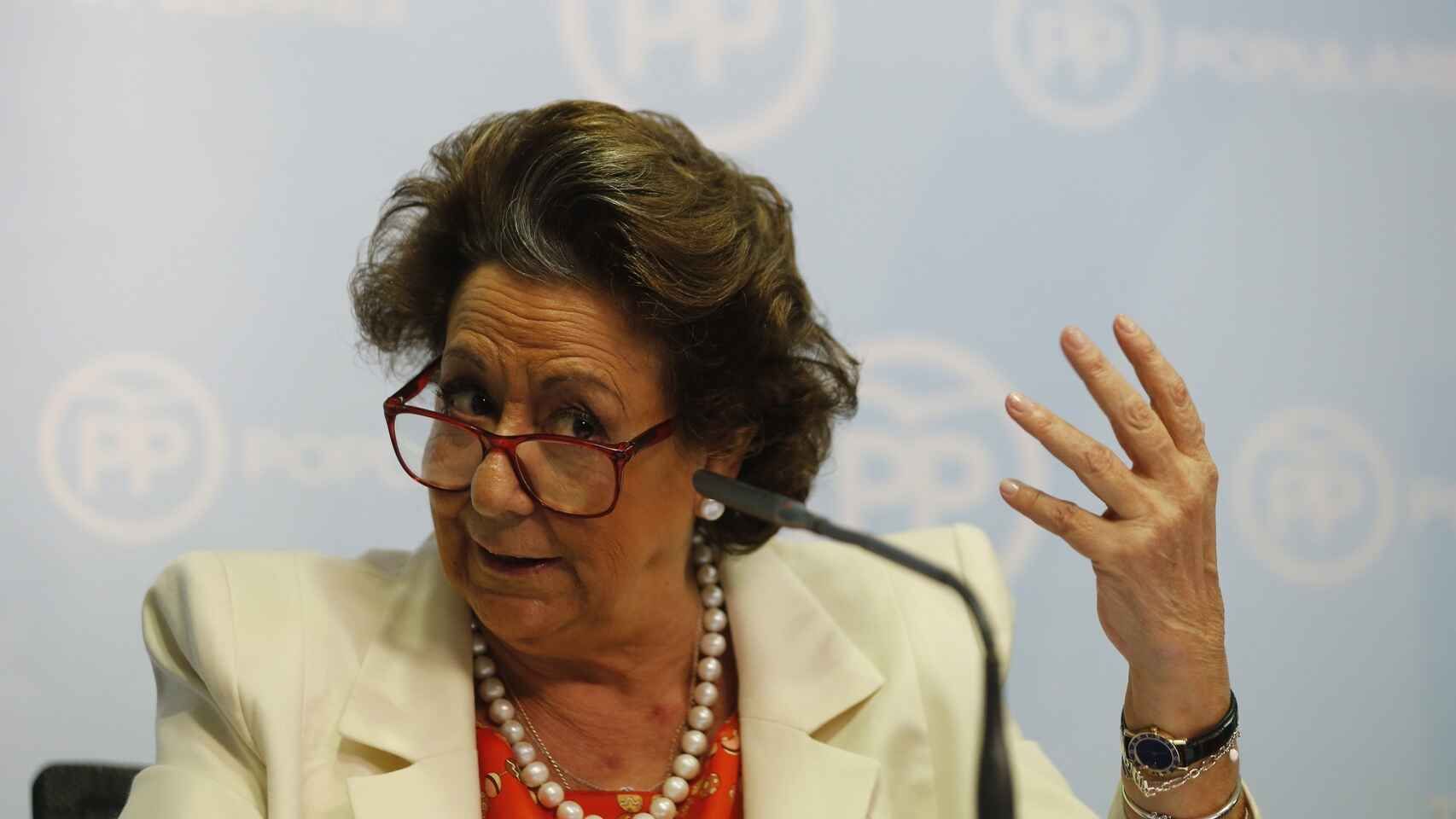 Rita Barberá, en una imagen de archivo. EFE