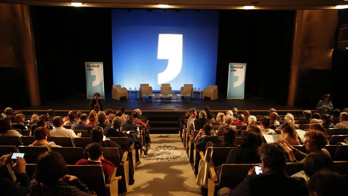 Asistentes a una charla de la pasada edición del festival en el Círculo de Bellas Artes