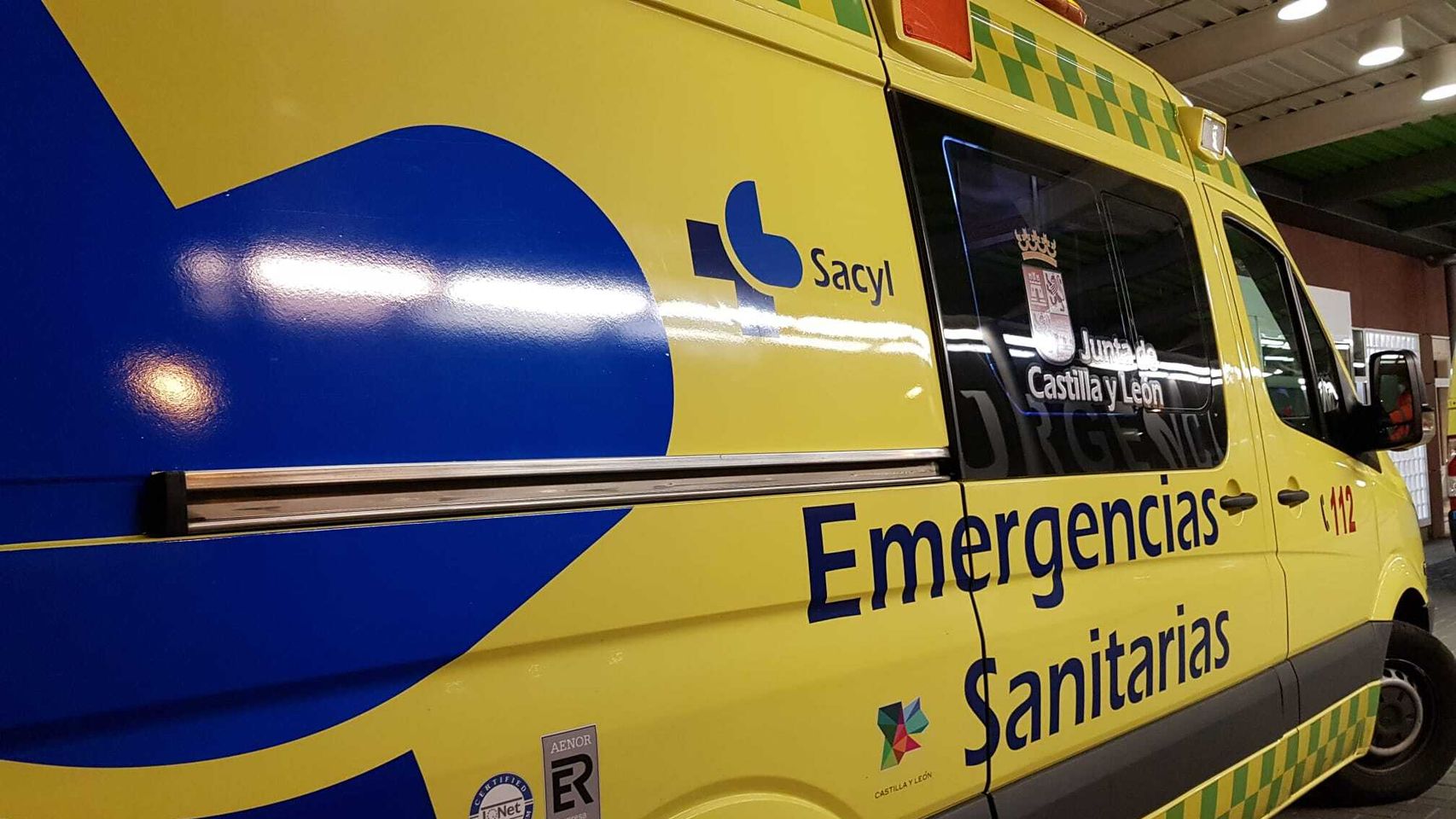 Imagen de archivo de una ambulancia del Sacyl