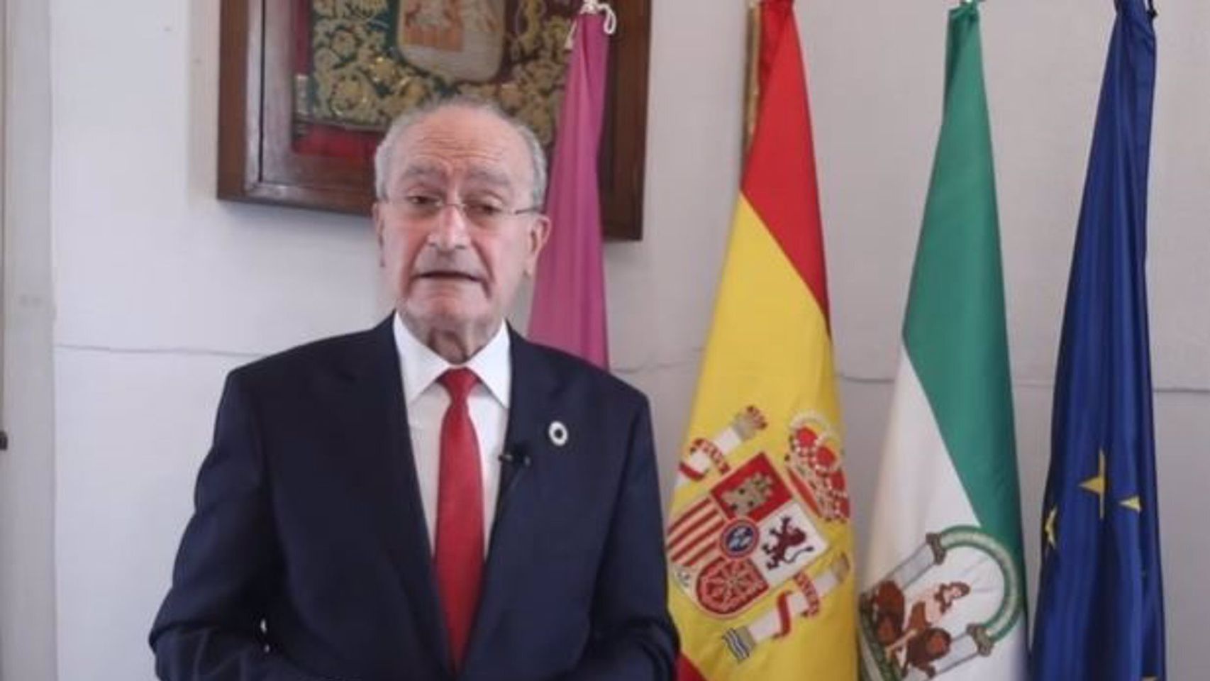 El alcalde de Málaga, Francisco de la Torre.