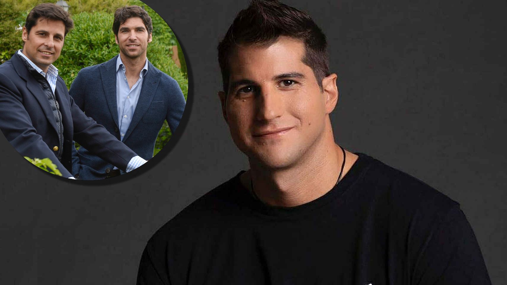Julián Contreras Jr. y sus hermanos, Francisco y Cayetano Rivera.