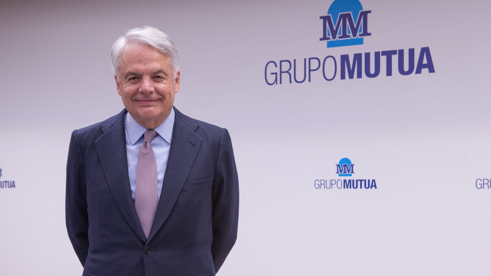 Ignacio Garralda, presidente de Grupo Mutua, durante la presentación de resultados.