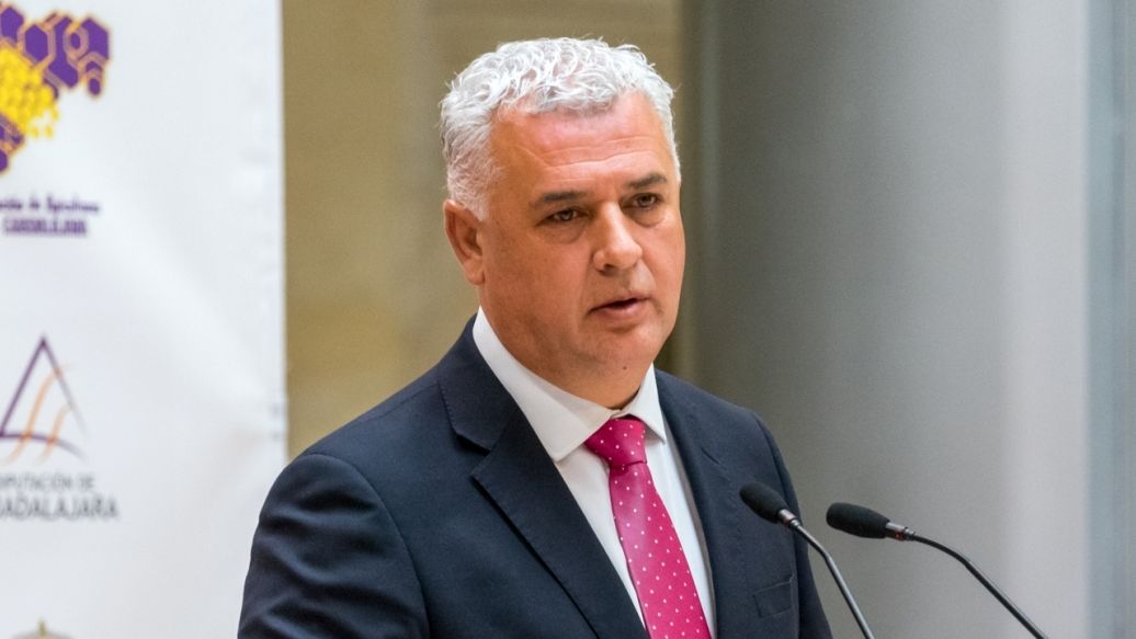 José Luis Vega, presidente de la Diputación de Guadalajara