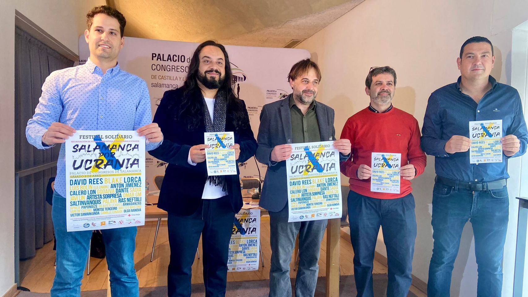 Presentación del Festival Benéfico a favor de Ucrania