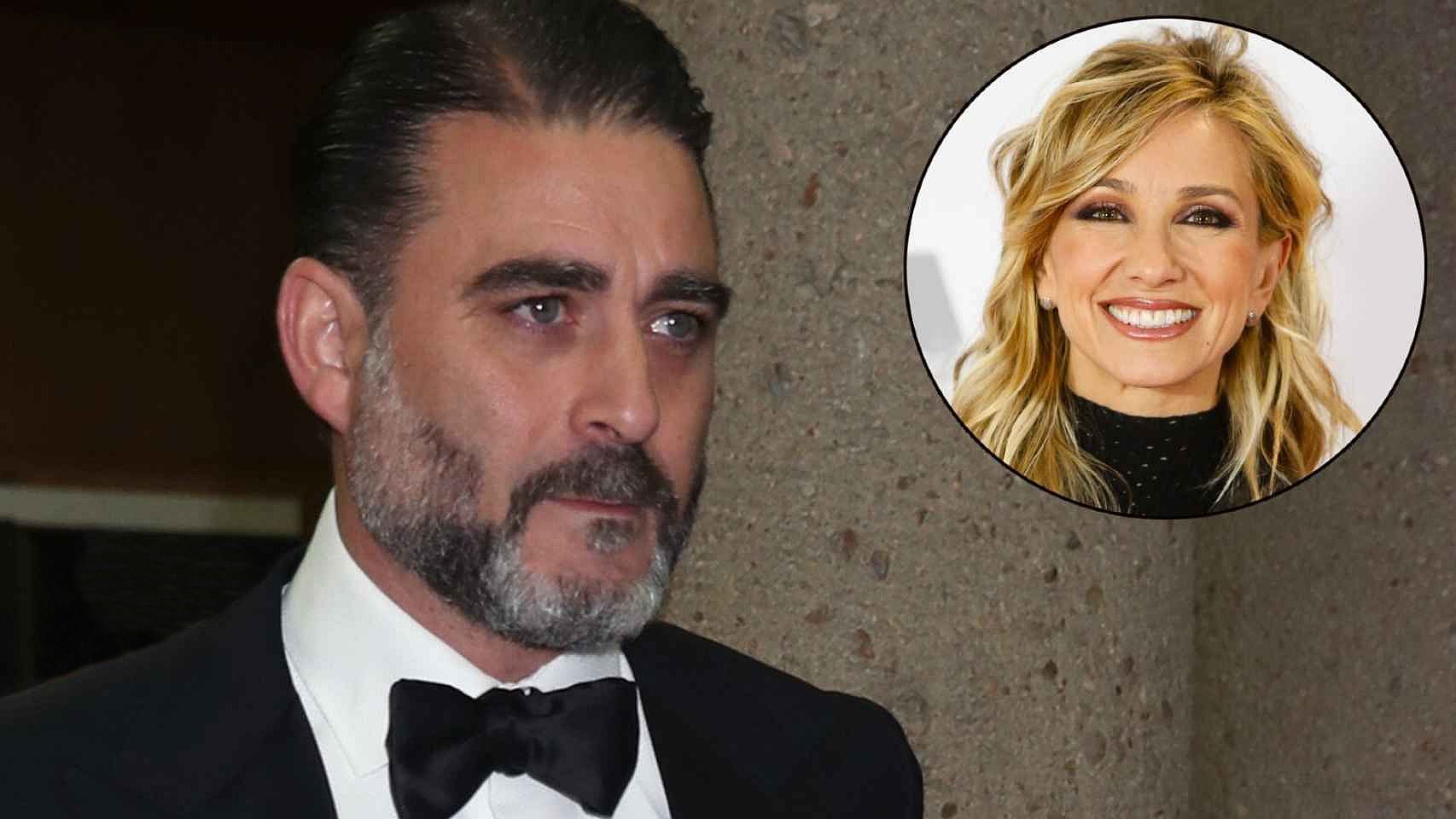 Matías Urrea junto a su nueva pareja, Marta Jaumandreu, en montaje de EL ESPAÑOL.