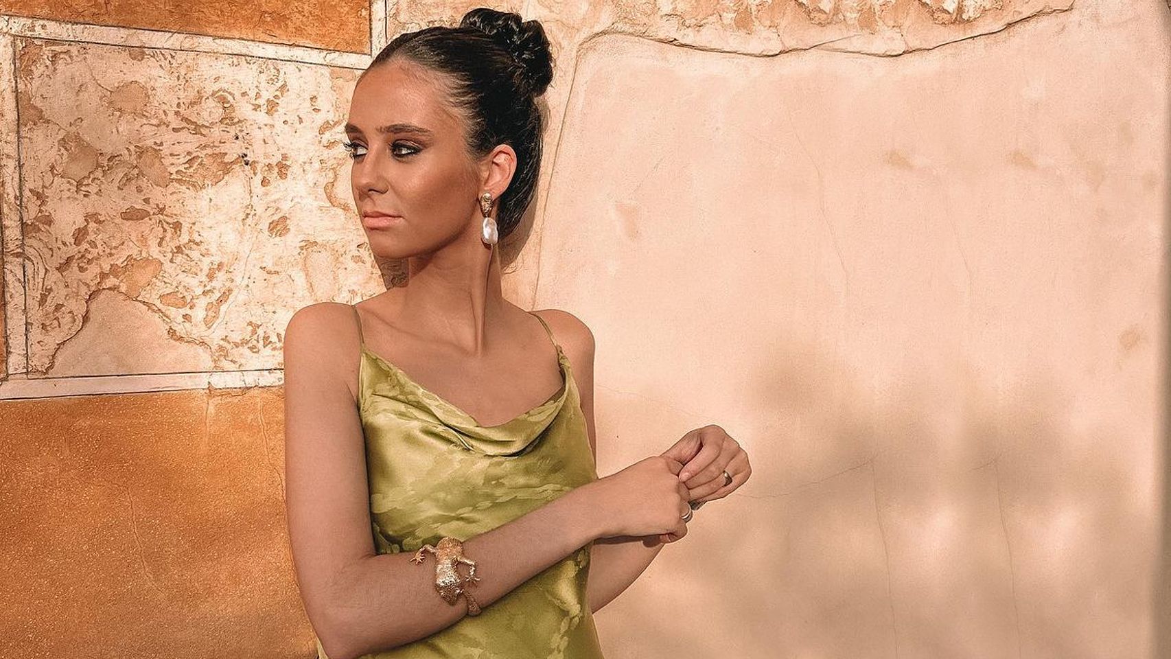Victoria Federica, en una imagen compartida en sus redes sociales el día de la boda de Patricia Laffón.