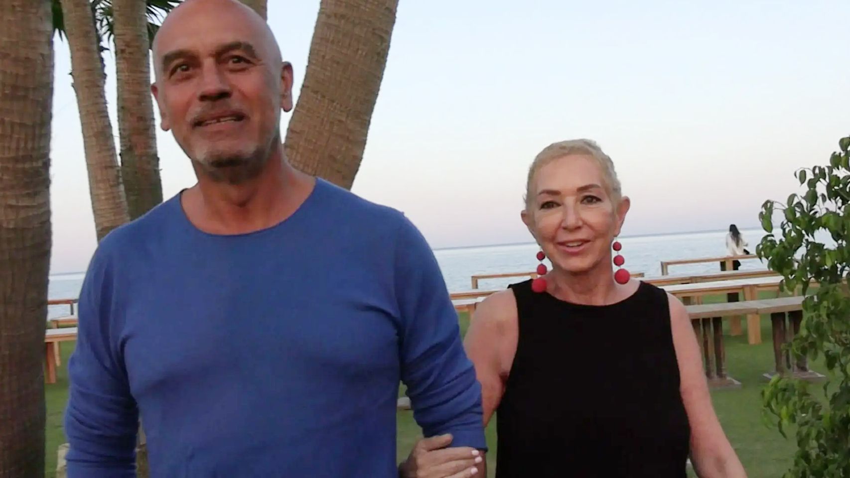 Juan Muñoz y Ana Rosa Quintana, en el Flamenco Festival Trocadero en Sotogrande.